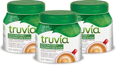 Truvia Stevia Sweetener Sugar Substitute From The Stevia Leaf Keto Reduced Carb And Gluten