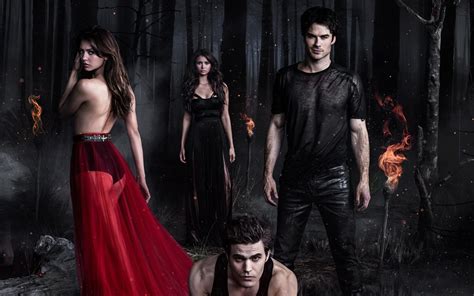 Vampire Diaries Wallpaper Damon And Elena Images