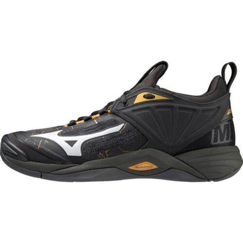 Mizuno Mens Wave Momentum Indoor Court Shoes Volleyball Black Ebay