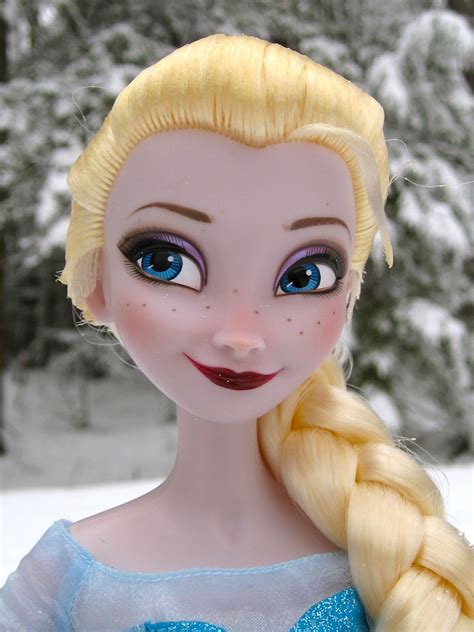 The Disney Stores Singing Elsa Doll From The Movie Frozen The Toy