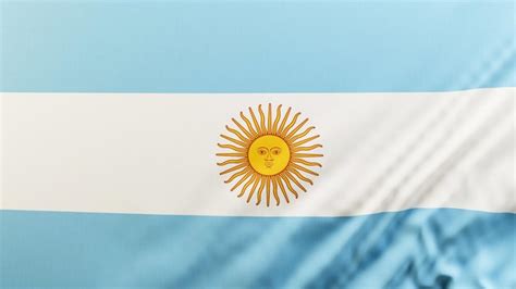 Argentina Flag Wallpaper 4k