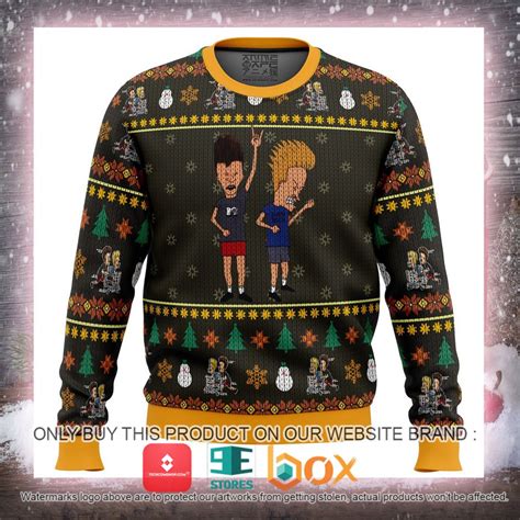 Best Beavis And Butthead Rock On Ugly Sweater Express Your Unique