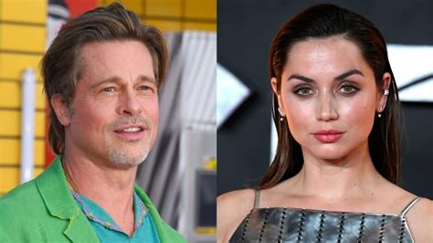 Brad Pitt Praises Ana De Armas Marilyn Monroe In Blonde