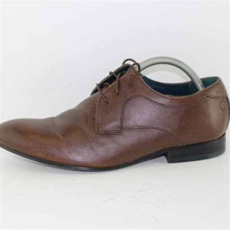 Ted Baker London Shoes Ted Baker Brown Leather Oxford Dress Shoes 7