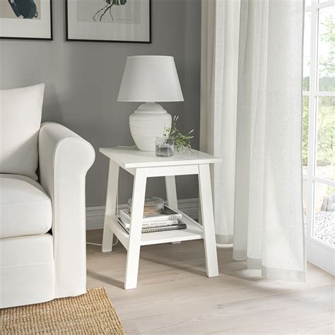 LUNNARP side table, white, 215/8x173/4" - IKEA
