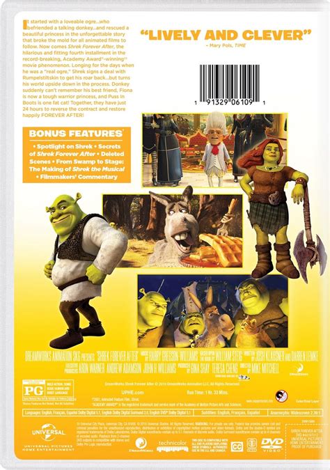 Shrek Forever After The Final Chapter Dvd Jane Lynch New 191329061091