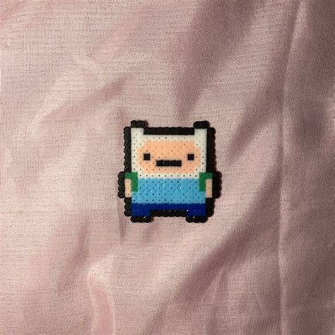 Finn Hora De Aventura Pixel Art Shopee Brasil