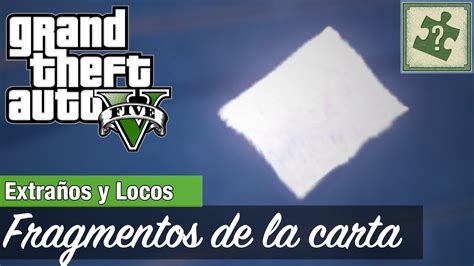 Gta Fragmentos De La Carta Dreyfuss Logro Trofeo Un Misterio