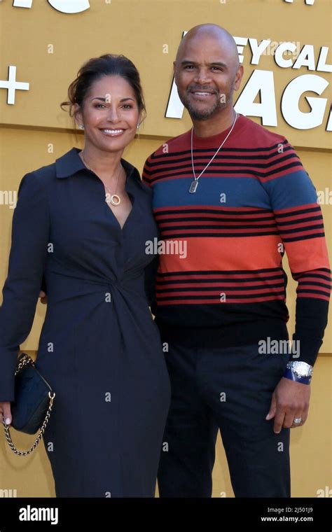 Los Angeles Apr 14 Salli Richardson Whitfield Dondre Whitfield At