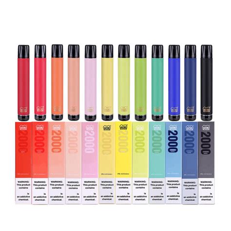 10ml Pre Filled Disposable Vape Pods Bars 2800 Puffs 1500mah