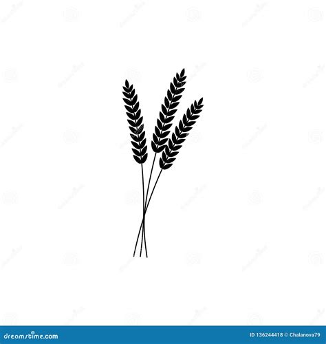 Wheat Bundle Silhouette