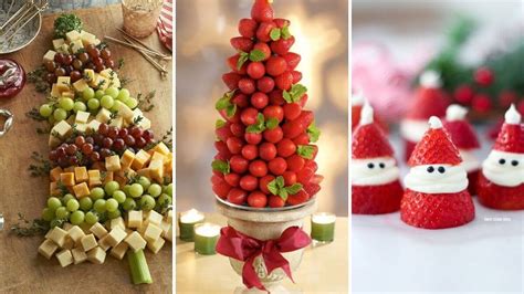 22 ideias de decoração de Natal comida Dicas de Milhões