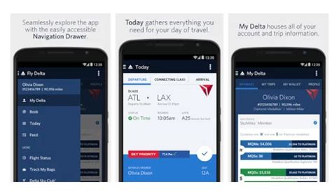 Delta Airlines Mobile App Now Check In Your Flight Automatically