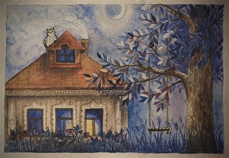 Иллюстрация Ночь | Illustrators.ru