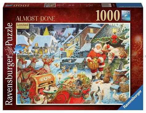 Trower Dyrenes Jul 1000 Brikker Puslespil Ravensburger 17547