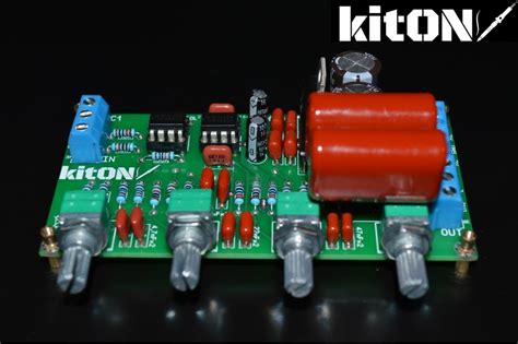 Темброблок НЧ/СЧ/ВЧ/Громкость - Kit-Amp