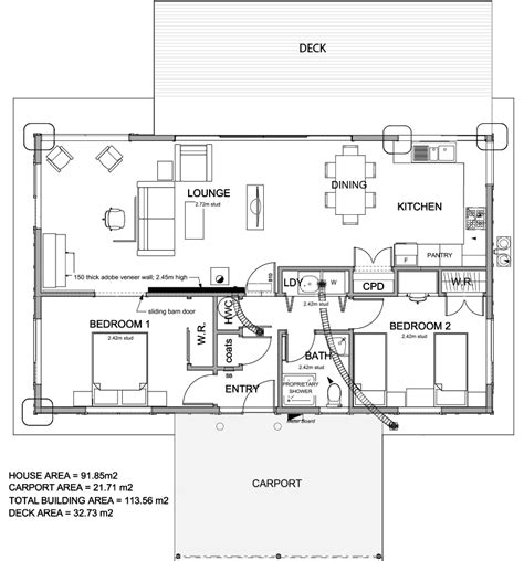 Solabode Coxen House 2 Bedroom Passive Solar Design Home