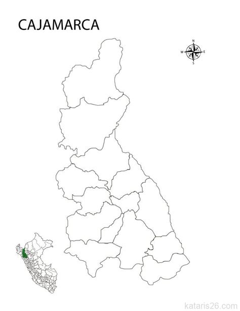 Mapa Del Per Y Departamentos Para Colorear E Imprimir