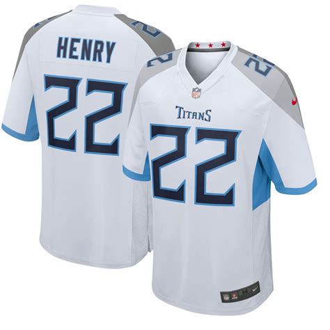 Youth Tennessee Titans Derrick Henry Nike White 2018 Game Jersey