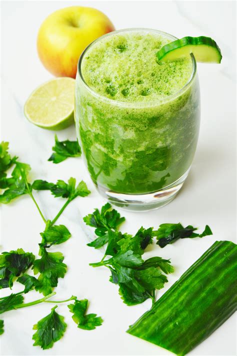 Parsley Detox Smoothie Hebs Sweetly