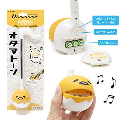 Getuscart Special Edition Sanrio Otamatone Gudetama Fun Electronic