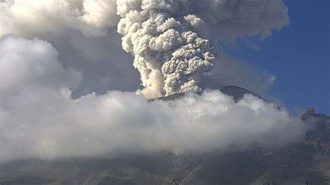 Erupci N Volc N Popocat Petl Hoy De Mayo En Qu Fase Est Y Ltima