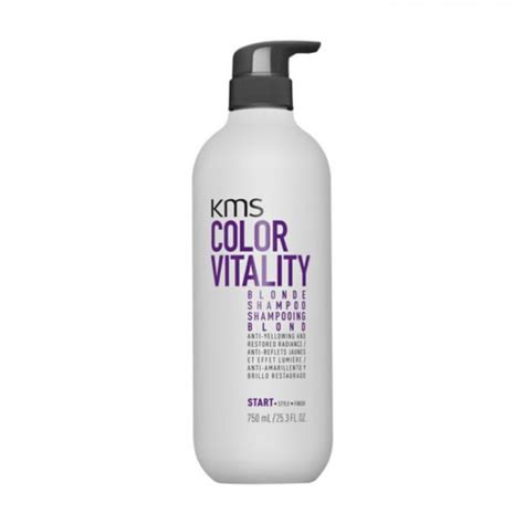 Buy KMS Color Vitality Blonde Shampoo 750ml Save Hairbodyskin
