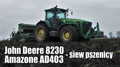 Siew Pszenicy Zestawem John Deere I Amazone Ad Video