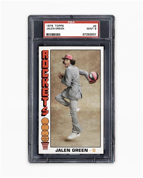 1976 Jalen Green Rookie Card : r/rockets