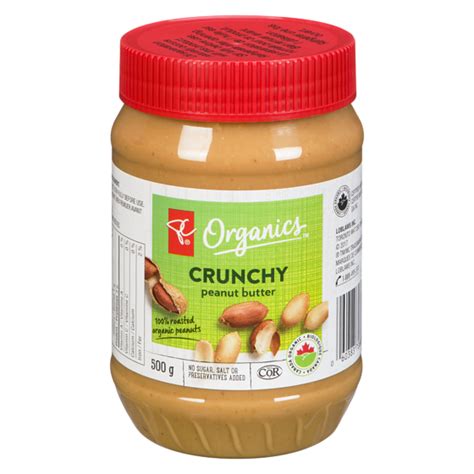 Pc Organics Organic Crunchy Peanut Butter Pc Ca