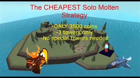 CHEAPEST Solo Molten Triumph Strategy How To Solo Molten In TDS