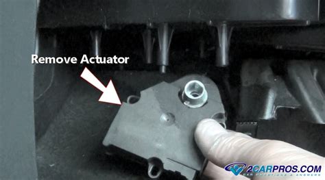 Blend Door Actuator Replacement Chevy Impala