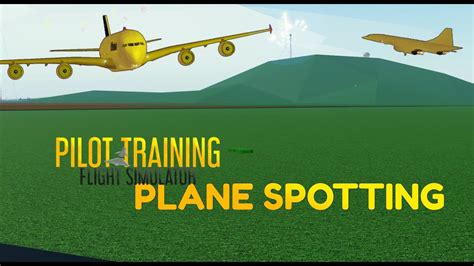 Plane Spotting In PTFS Roblox YouTube