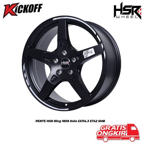 Jual Velg HSR Ring 18 Untuk Innova Harrier Creta Delica Grandis Civic