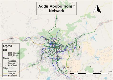 Mapping Addis Ababa 2018 Transport For Cairo Transport For Cairo