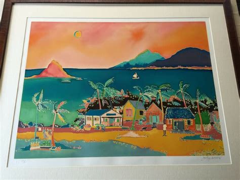 Jennifer Markes Coconut Bay Limited Edition Serigraph Print Vic