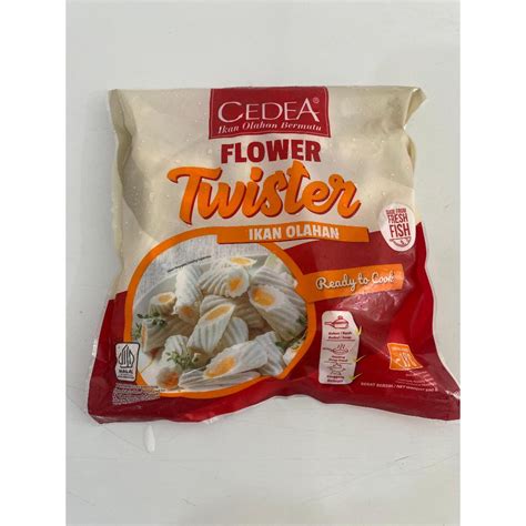 Jual Cedea Flower Twister 500gr Shopee Indonesia