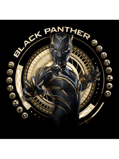 Black Panther: Pose - Marvel Official T-shirt - www.superherotoystore.com