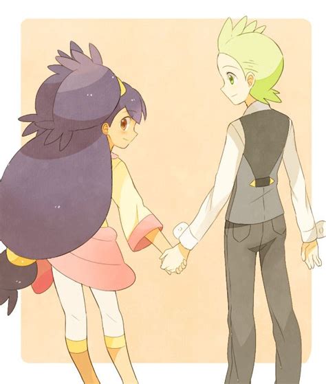 Iris And Cilan Pokemon Iris Pokemon Anime