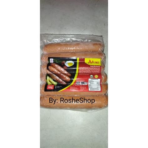 Jual Sosis Akai Bratwurst 500gr Shopee Indonesia