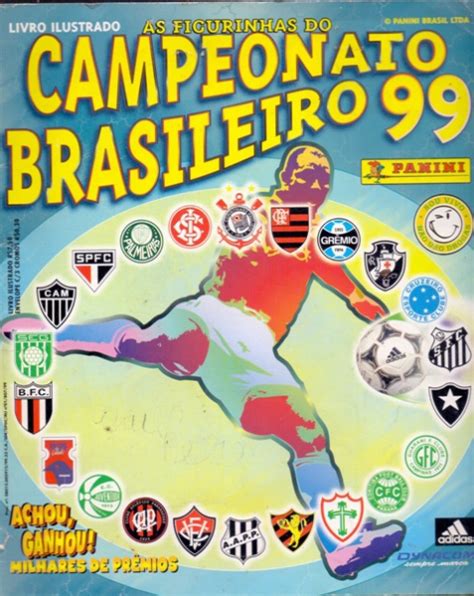 Álbum Campeonato Brasileiro 99 incompleto Panini Br