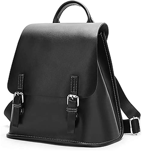 Amazon HESHE Leather Backpacks Purses For Women Anti Theft