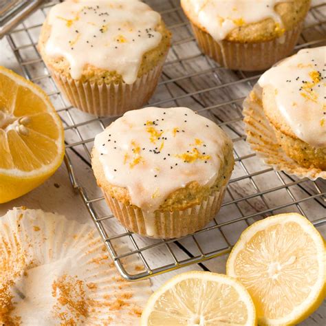 EASY Gluten Free Lemon Poppyseed Muffins With Almond Flour