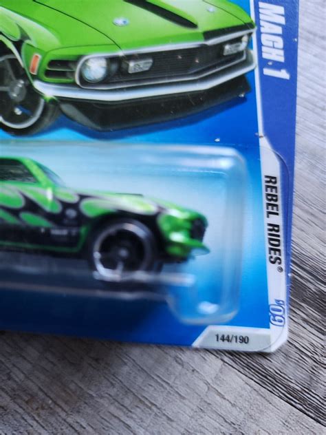 Hot Wheels 70 Mustang Mach 1 Rebel Rides 09 Ebay