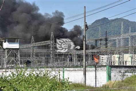 Incendio En Transformador Al Interior De Subestación De La Cfe Causa Alarma En Ixtac