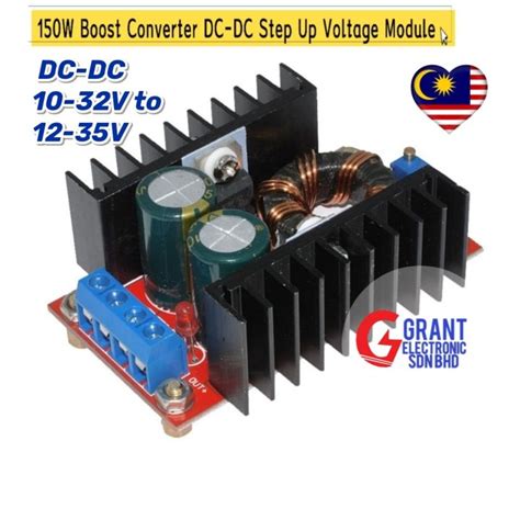 W Boost Converter Dc Dc V To V Step Up Voltage Module Lazada