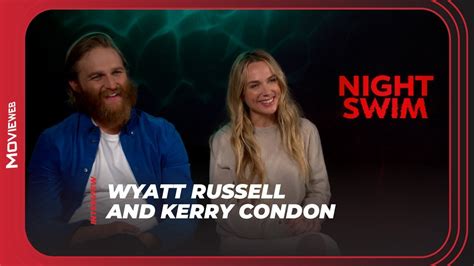 Night Swim Stars Wyatt Russell And Kerry Condon On The Blumhouse Film