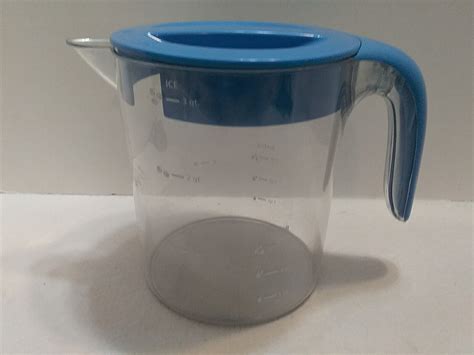 Mr Coffee Iced Tea Maker Tm Replacement Quart Clear Round Pitcher