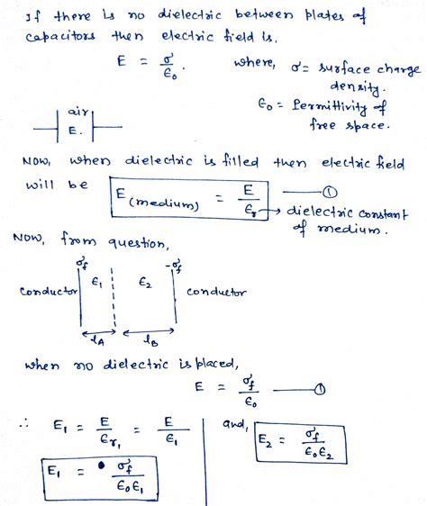 Solved Consider An Ideal Parallel Plate Capacitor Consisting Of Two