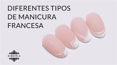 Nail Tutorial Diferentes Tipos De Manicura Francesa Youtube